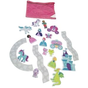 Princess Prince Horses Dragon Castle Felt Set